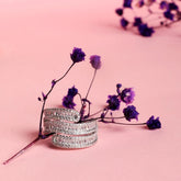 Nagheen Ring Silver-Free Size